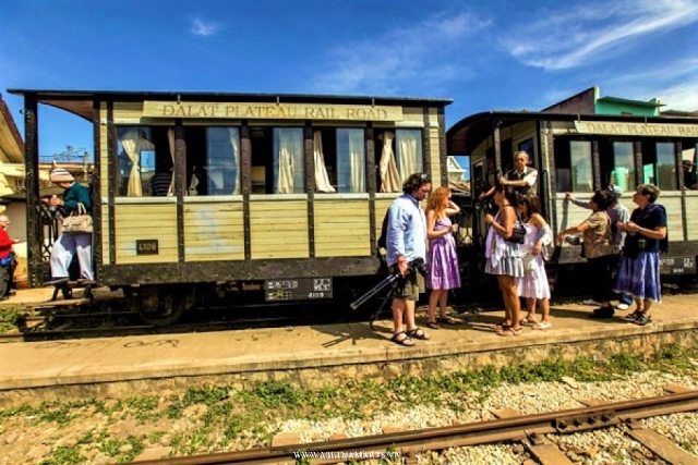 Old train statioon Dalat- Was built in French time
